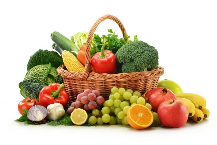 hapettava stressi terveellinen ruoka tuoreet hedelmät vihannekset