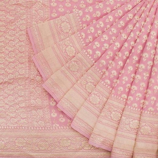 Georgette Paithani Saree