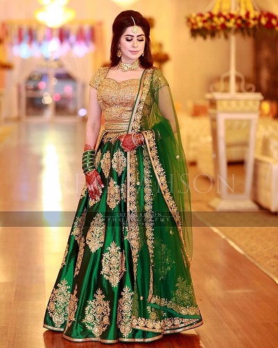 Pakistanske Lehenga Party Wear