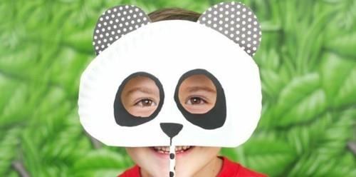 tinker panda mask lasten kanssa