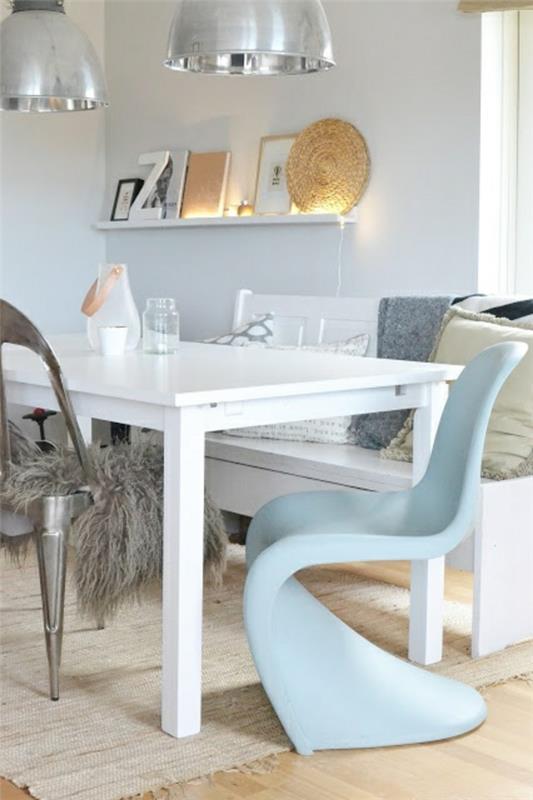 panton -tuoli valkoiset suunnittelijatuolit skandinaavista muotoilua