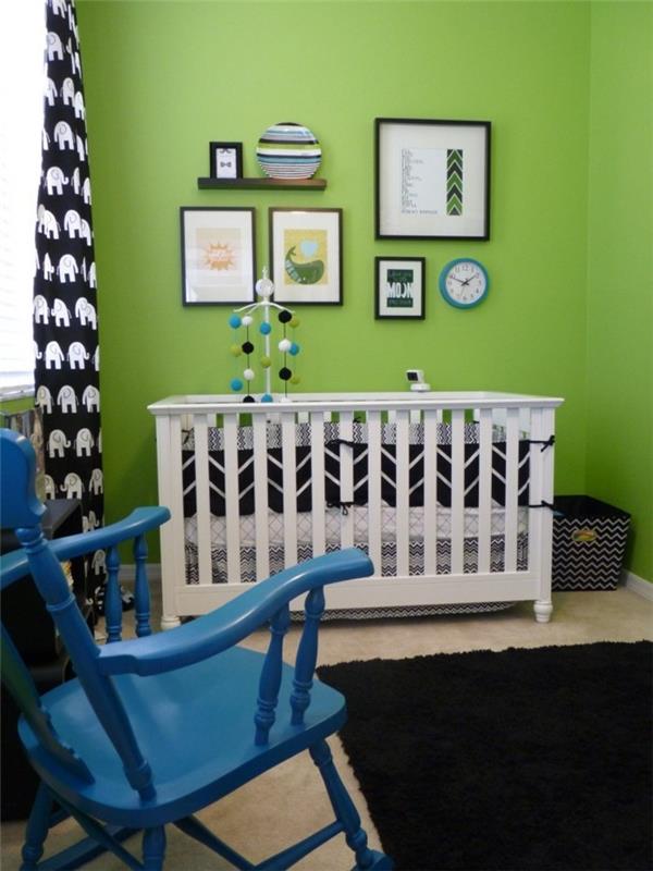 pantone väri ranta värit väri vaikutus trendi väri vihreä vivahteikas tuoli lastenhuone