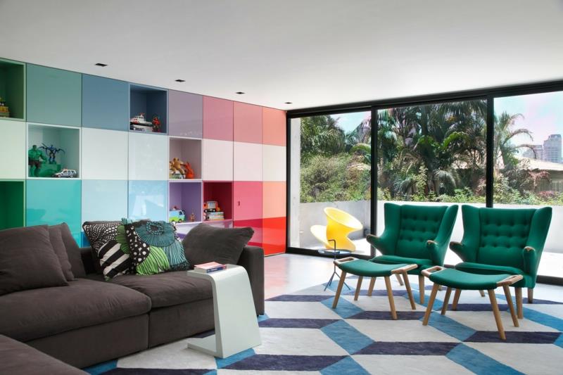 pantone värit 2016 trendi väri huonekalusuunnittelu olohuone modernit seinän värit