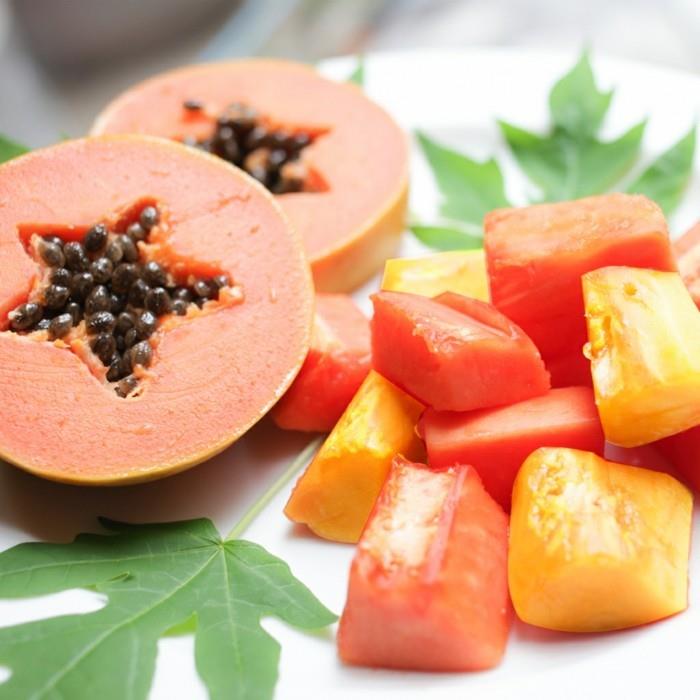 papaija elää terveellistä aamiaista ideoita terveellinen laihtuminen terve hedelmä5