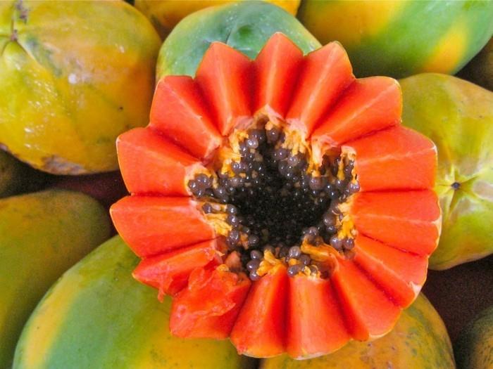 papaija elää terveellistä aamiaista ideoita terveellinen laihtuminen terve hedelmä6