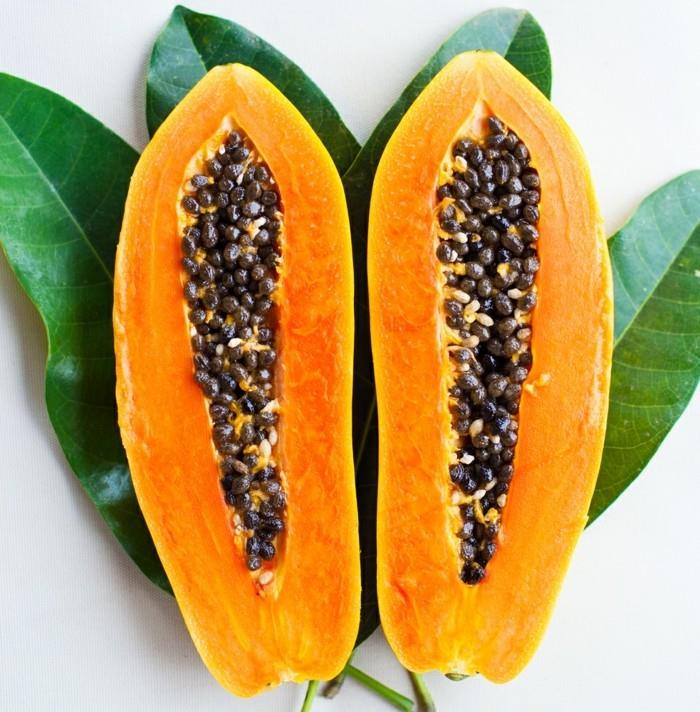 papaija elää terveellistä aamiaista ideoita terveellinen laihtuminen terve hedelmä8