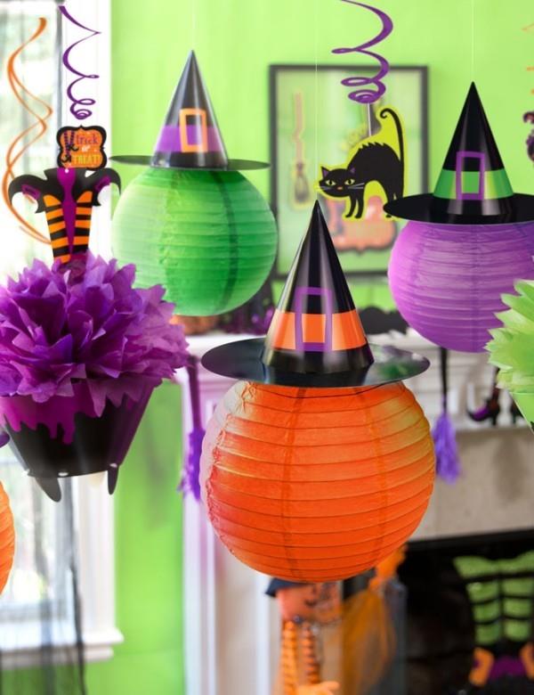 paperi hohto halloween koristelu