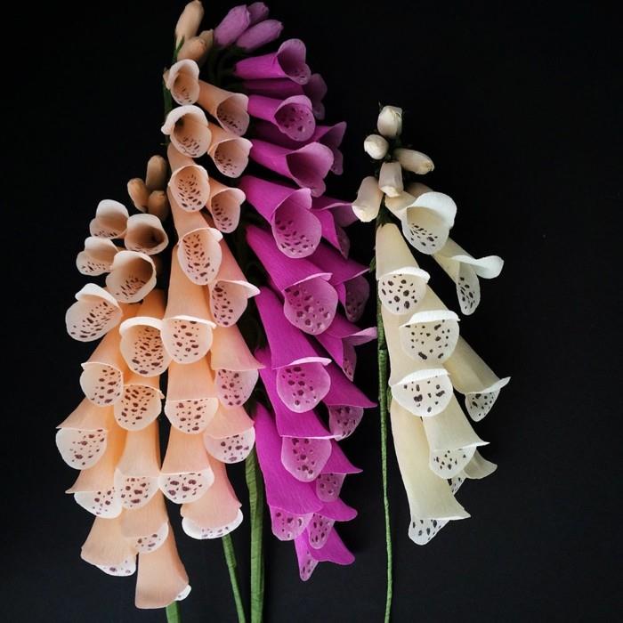 paperi kukat näpertely värikäs paperi taidetta