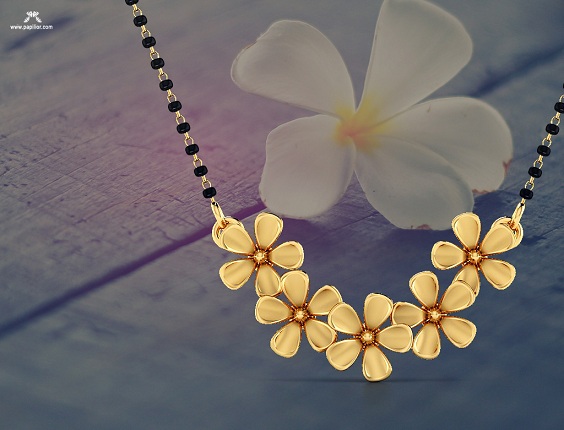 April Blossom Gold Mangalsutra