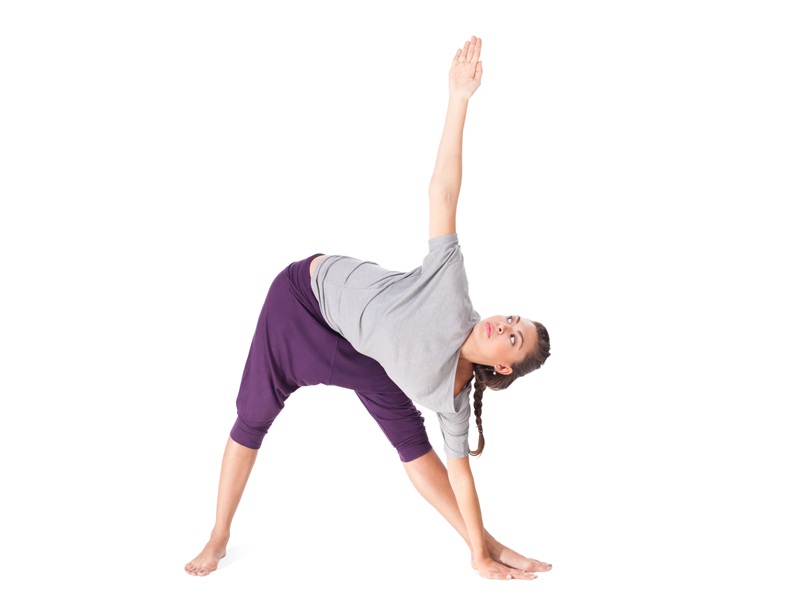 Parivrtta Trikonasana (reverse Triangle Pose) Sådan gør du og fordele