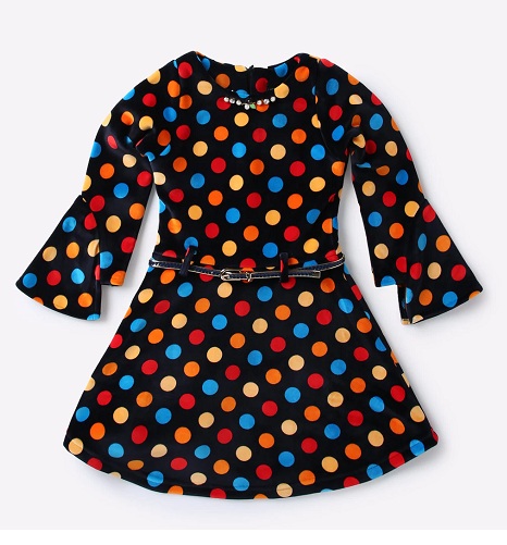Polka Dot Print Festkjole