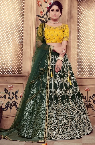 Silk Party Wear Lehenga Choli