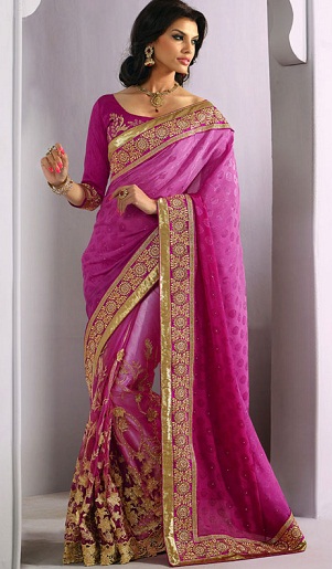 Designer Anarkali Party Wear Saree