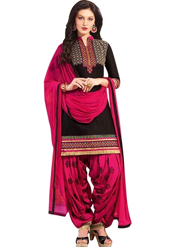 Fancy Patiala Salwar -jakkesæt