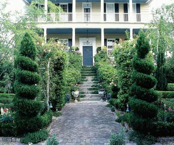 etupihan suunnitteluideoita dramaattisen näköisiä spiraalipuita