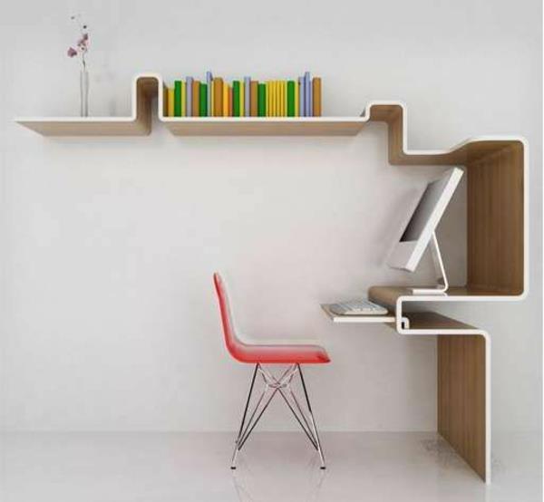 tietokonepöydät huonekalusuunnittelu tietokonepöydät toimistokalusteet kotitoimiston puinen hylly