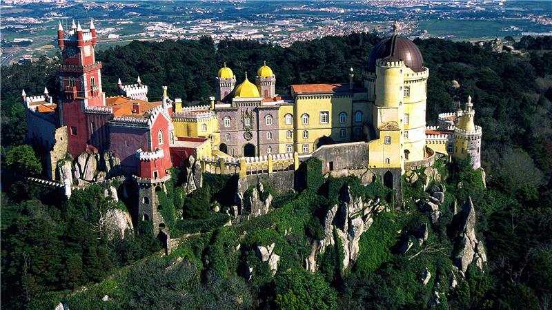pena palace portugali - arkkitehtuuri