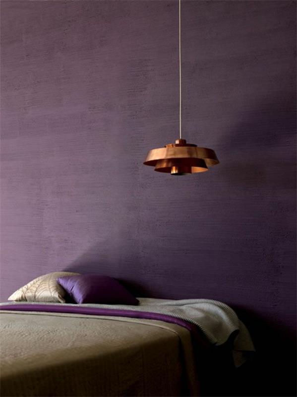 lamput moderni led -riippuvalaisin rohkea violetti