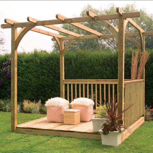 pergola kit pehmeät tekstiilit