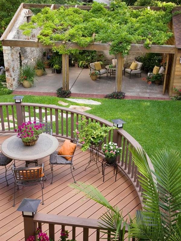 pergola rakenna itsellesi puutarhaideoita patio puutarhakalusteet
