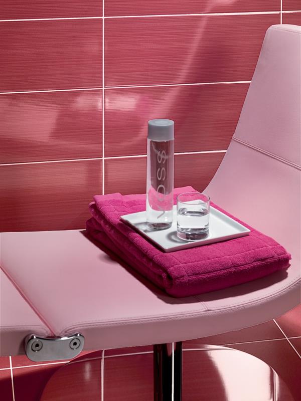 kylpyhuone laatat ideoita naisellinen säteilevä vaikutus fleisen seinä kylpyhuone