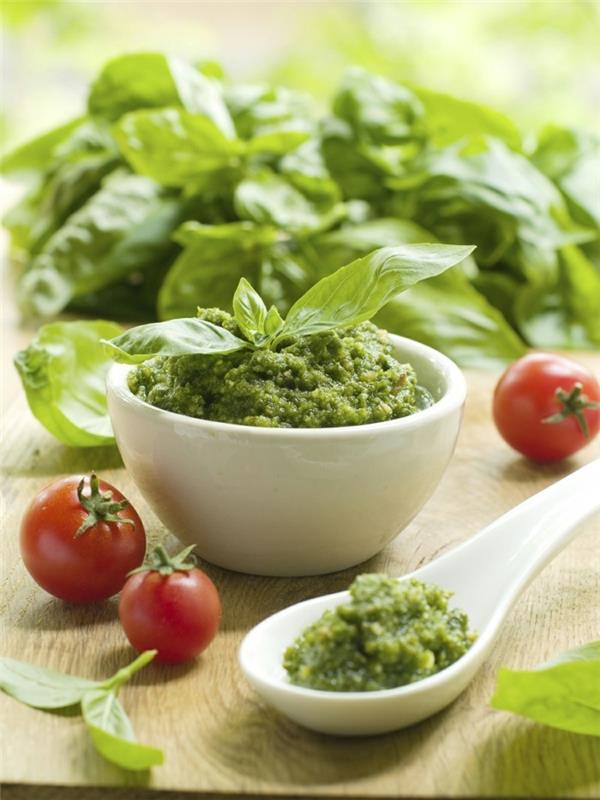basilikan pesto herkullista