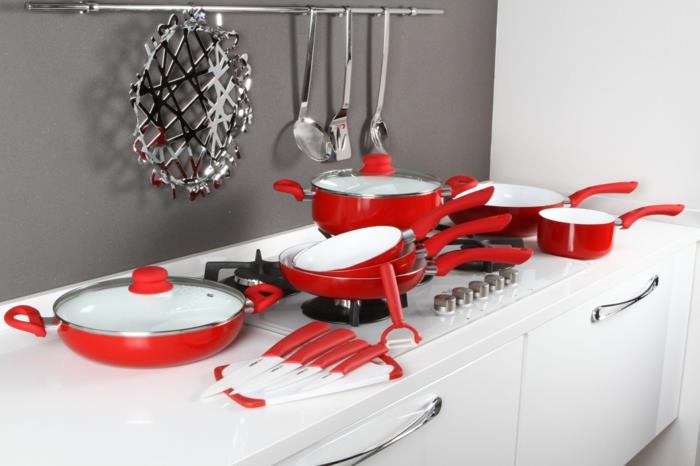 osta pannun keraaminen pinnoite punainen sarja keraamiset pannut modernit keittiövälineet