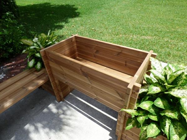 planter puutarha penkki planter välimuistit