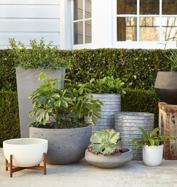 planter moderni design -terassi