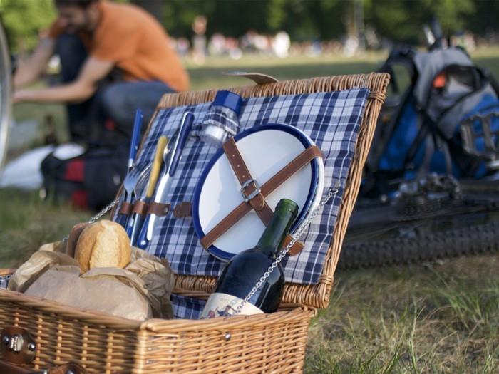 piknik -ideoita reseptejä vapaa -ajan suunnittelu piknik -kori