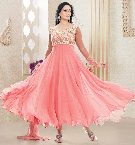 Lyserød pakistansk Salwar -dragt