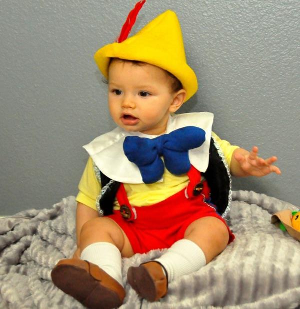 Pinokkion inspiroima karnevaaliasu lapsille