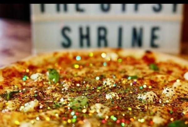 pizza täytteen ideoita syötävä glitter