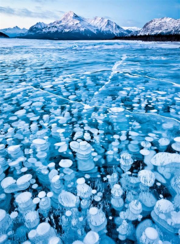 planeetta earth abraham lake kanada