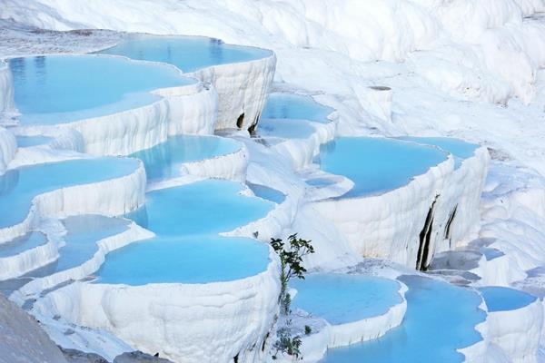 planeetta maapallo pamukkale turkki