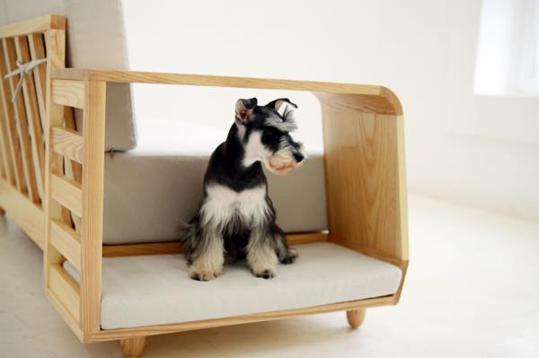 helppohoitoiset lemmikit Seungji Mun sohva puinen koiratalo