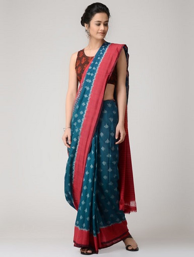 Enkel Pochampally Cotton Saree