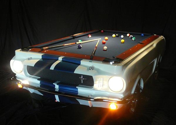 biljardipöytiä todellisille mustang -faneille
