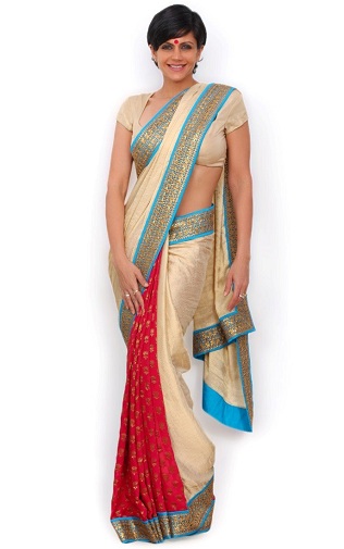 Georgette Brocade Saree