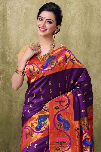 Brokade Paithani Saree