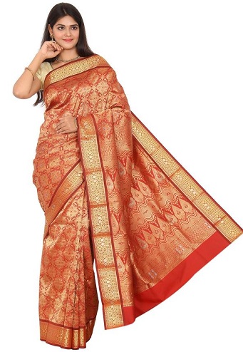 Sydindiske Brocade Sarees