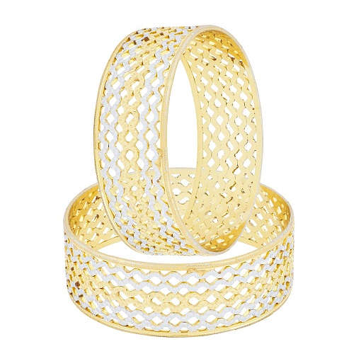 Rhodium guld armbånd