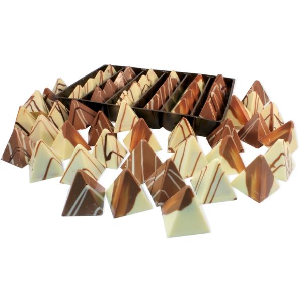 Tee itse suklaata pyramidin muotoisena