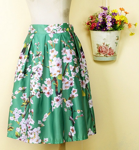 Sommerprint nederdele
