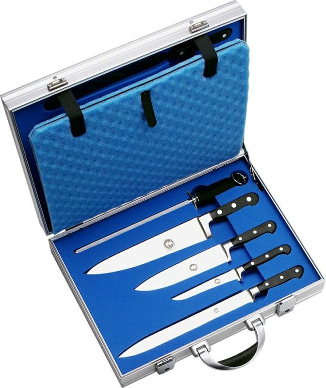 Kotelo ammattikokin veitsillä ammatillinen kokin veitsisarjan testauslaukku