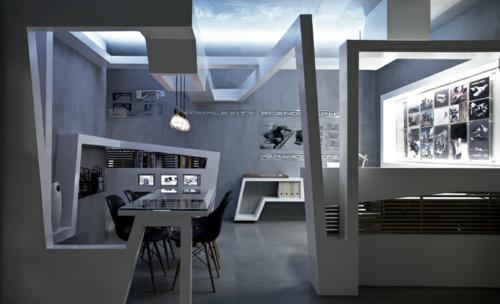 projektityö toimisto valkoinen design-studio nl Alkuperäinen kirjoituspöytä