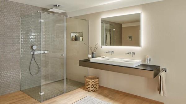 elävä puristinen minimalistinen kylpyhuonekalustus
