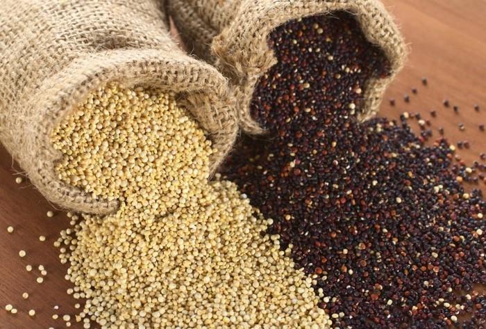 Valmista quinoa -viljasäkki