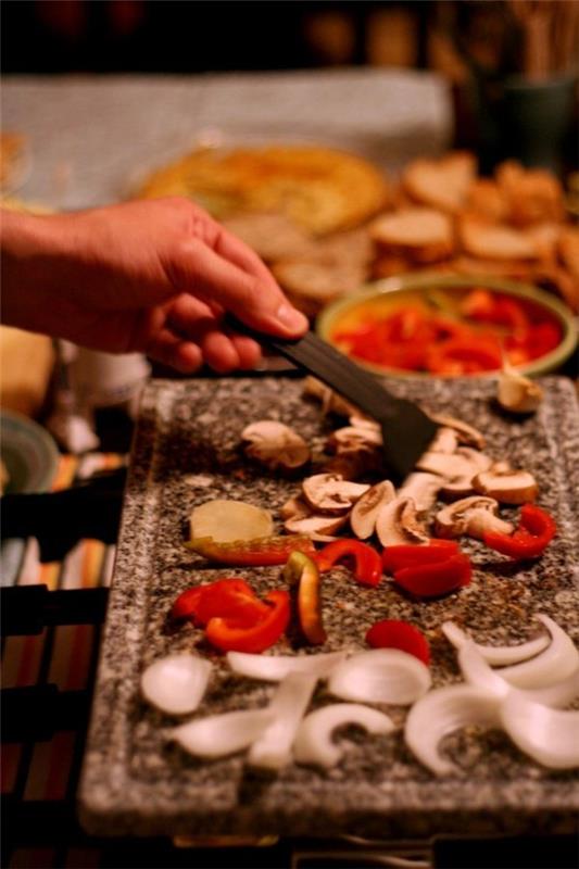 Raclette ideoita paksuja paloja