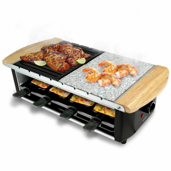 raclette ideoita yhdistetty lautanen